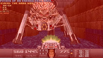 Doom II: Back To Saturn X - E1M32: The Hard Way - [UV Max + Pistol Start]
