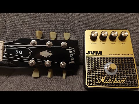 New Marshall JVM Distortion & Noise Gate pedal - YouTube