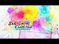 Invitation to Join Sketching Florals in Watercolour- New Class!!