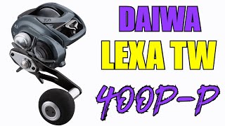 Daiwa Lexa tw Baitcasting Reel LX-TW400-P