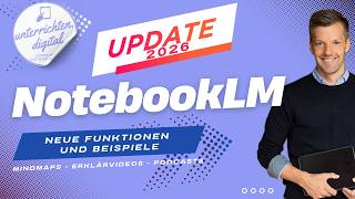 NotebookLM - KI-Materialien erstellen - Update 2026 - neue Funktionen und Praxisbeispiel