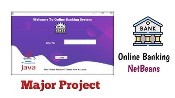 Online Banking System Usign Mysql Database Major Project |  java | NetBeans | Source Code