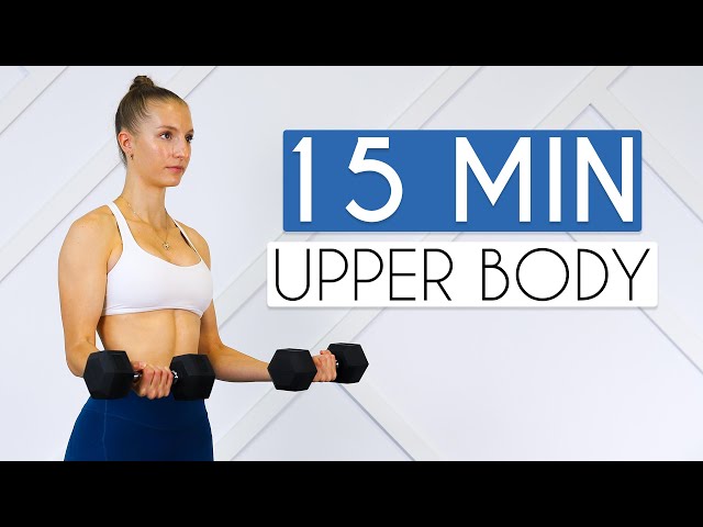 Full UPPER BODY Workout (Tone & Sculpt) - 20 min At Home 