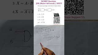 NEET Logic Gate Question #neetexam #neet #neet2026 #neetpyq #ncert #logicgates #class12 #yt #shorts