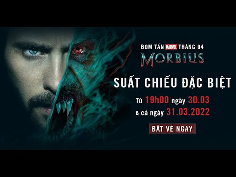 MORBIUS trailer | huyền thoại Marvel - Khởi chiếu tại CGV: 01.04.2022