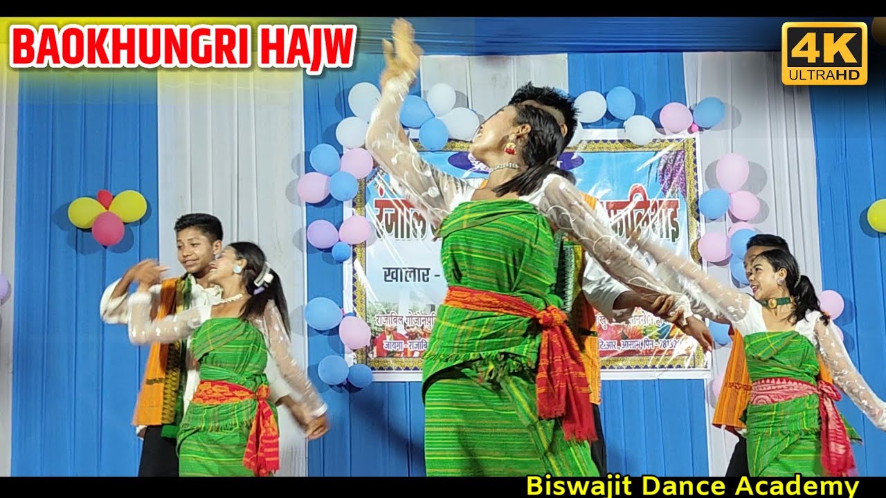 BAOKHUNGRI HAJW SERNI  Letest Bodo Viral Video 2024  Biswajit Dance Academy