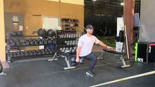 DB Offset RFE Split Squat Profile