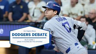 Dodgers Debate NLCS Game 1: Great pitching but no offense
