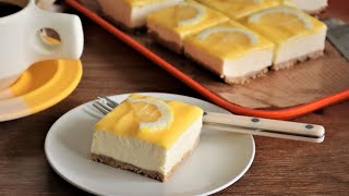 Lemon Rare Cheese Cake (No Oven)