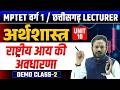 Varg 1 / CG Economics Classes 2025 | Unit 10 | Demo  02 | MPTET Varg 1 Classes 2025 | Tandav Classes