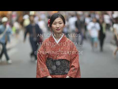 A Lexus DNS-ének egyik alpja: Omotenashi