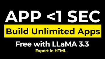 CerebrasCoder Tutorial: Build Full Apps in Seconds with LLaMA 3.3