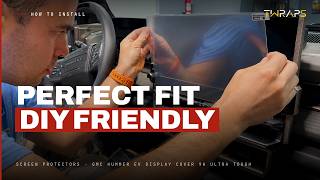 Screen Protectors — GMC Hummer EV Display Cover 9H Ultra Tough, by TWRAPS
