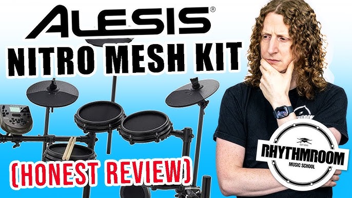 ALESIS NITRO MESH KIT BATERÍA ELECTRÓNICA ALESIS NITROMESH