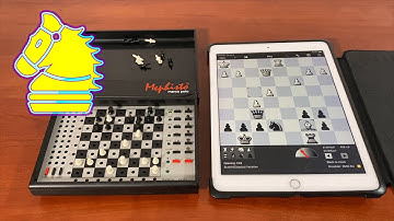 Hegener + Glaser Mephisto Marco Polo Travel Chess Computer from 1980s