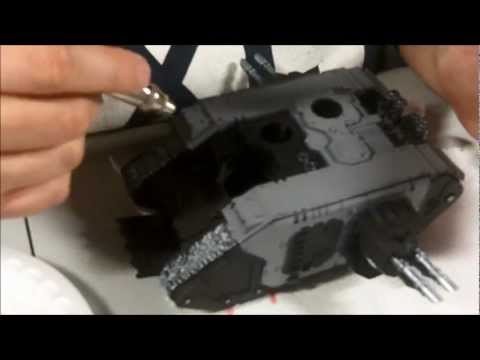 Airbrushing with Acrylic