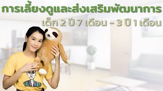 การเลี้ยงดูและส่งเสริมพัฒนาการ เด็ก 2 ปี 7 เดือน - 3 ปี1 เดือน Guideline Child age 2y 7m - 3y 1m