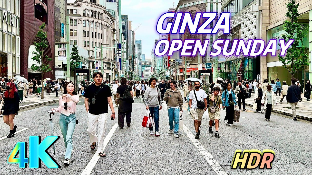 Ginza Walk - Sunday Open street ~ Season 1, a frame from the walk