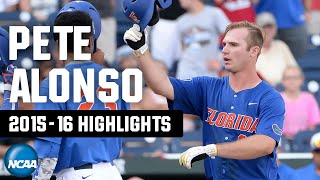 Pete Alonso: Top highlights from CWS & NCAA tournament 