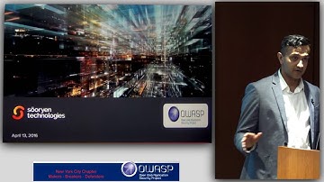 OWASP Global & NYC Chapter Update - Apr 2016 - Tom Brennan