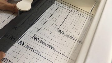 Bàn cắt giấy chuyên nghiệp HM-858 | Máy xén giấy chuyên nghiệp | Bàn cắt giấy A3, A4