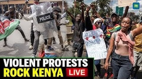 Kenya Riots LIVE: Tear Gas Fired in Kenya as Anti-Government Protests Turn Violent | N18G