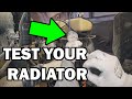 How To Use Radiator Pressure Tester. Test Your Cooling System for Leaks.