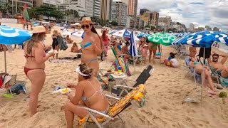 🇧🇷 Leblon Beach A Cool Day at Brazil
