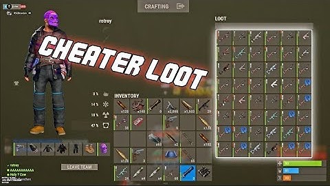 POV: YOU RAID A STACKED CHEATER BASE