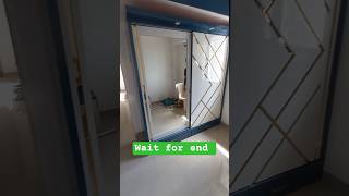 sliding Wardrobe design | #shorts #trendingshorts #homeimprovement #interiordesign #ipl #furniture