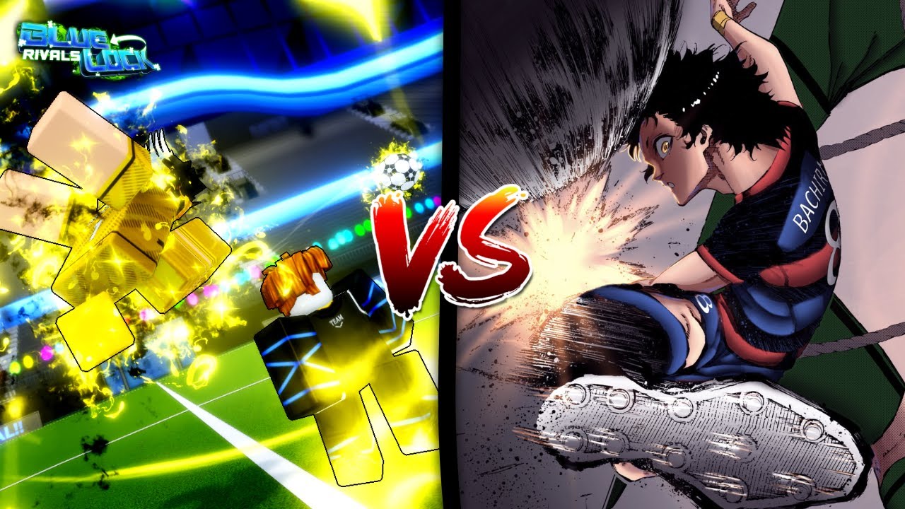 Blue Lock Rivals Vs Anime Comparison (NEL BACHIRA UPDATE) - YouTube