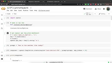 5 min tutorial on prompting GPT-3