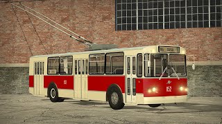 Обновление симулятора троллейбусов! Новый ЗиУ-682В и карта - Trolleybus FS