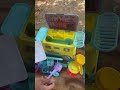 Satisfying with Unboxing bus kitchen playset