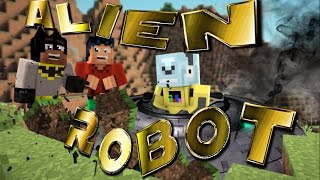 Minecraft: Alien Robot Crash Lands (Superhero Roleplay)
