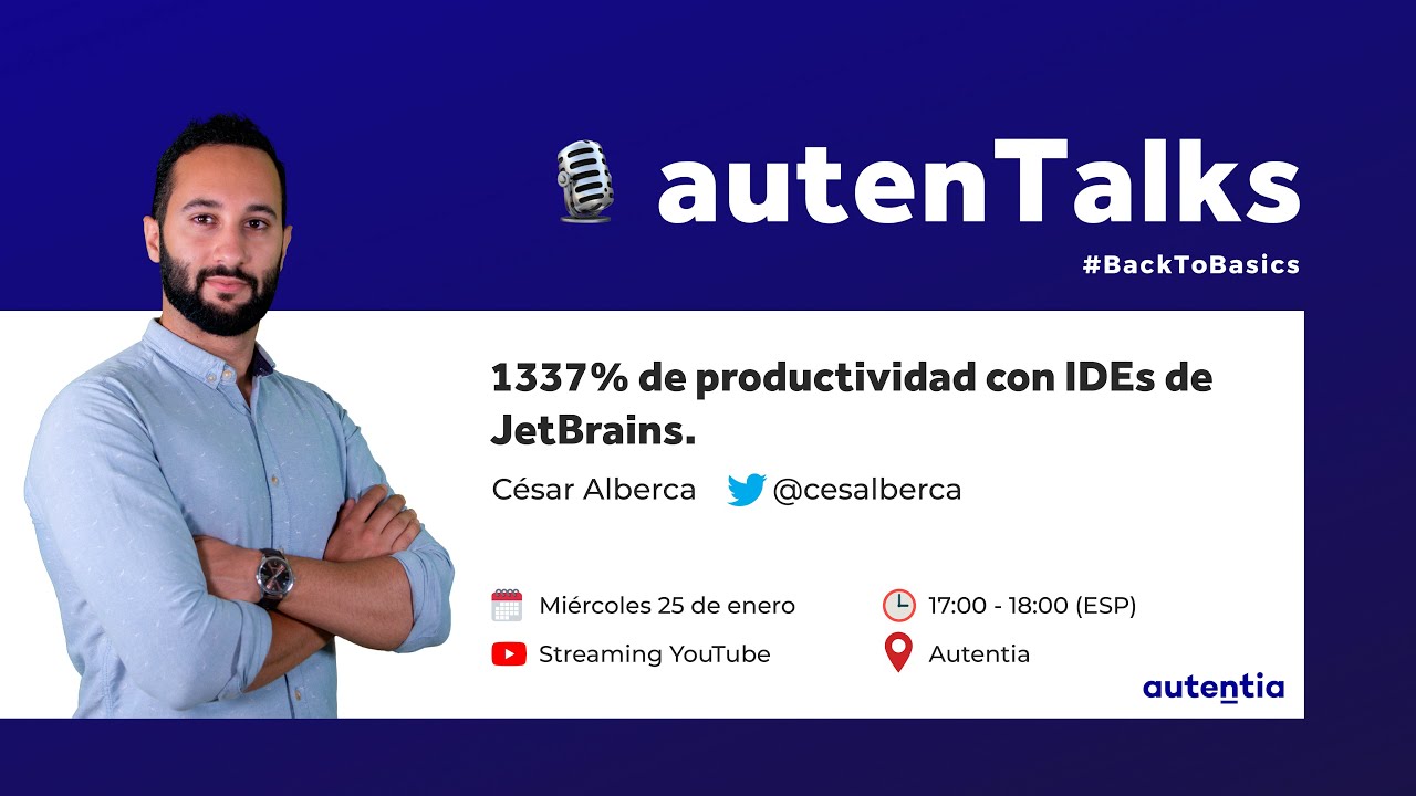 1337% de productividad con IDEs de JetBrains - YouTube