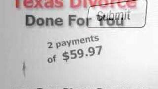 Texas Divorce Papers