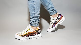 Air max 95 erdl party white on feet Clearance