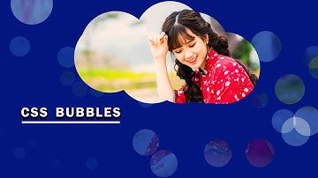 Bubbles Background Animation Javascript tonudipaCoding