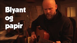 Blyant og papir (akustisk) - original sang - norsk tekst - live
