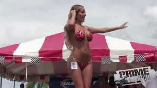Jessica Barton in Ms SuperBoat Bikini Contest