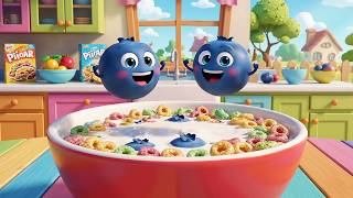 Blueberry Song for Kids | Blueberries on Breakfast Table | Nursery Rhymes &amp; Baby Songs