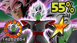 No Dupes 55% Lr Merged Zamasu Showcase Dragon Ball Z Dokkan Battle