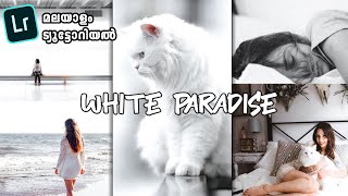 White Paradise Presets - Lightroom Mobile Presets DNG | Mobile Lightroom Presets | White Tone screenshot 3