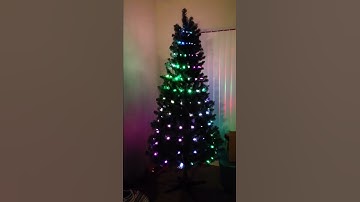Christmas Tree (Video 3), WS2811 Pixels, SanDevices E682 Co