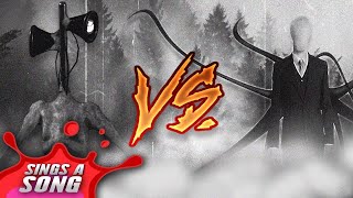 Siren Head VS Slender Man Rap Battle (UNSEEN FOOTAGE) (Scary Horror Parody) screenshot 3