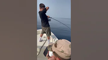 Tuna Fight In Fujaira صيد التونه العنيدة في الفجيرة FujairahFishing FishinginFujairah UAEFishing 