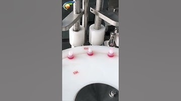 10ml pigment bottle filling & capping machine #bottlefillingmachines #factory #fillingmachine