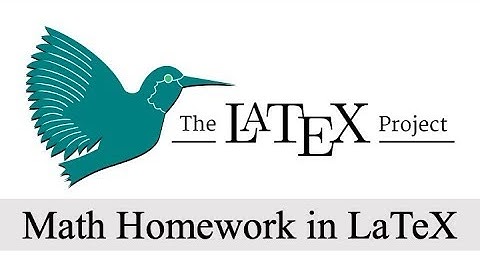 Writing Math Homework in LaTeX