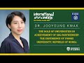 Jooyoung Kwak: &quot;The Role of Universities in the Achievement of SDG Partnership&quot; (SDG 17)